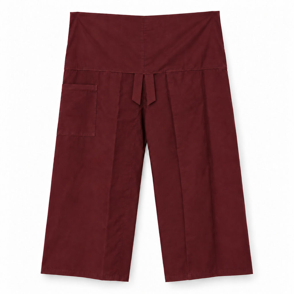 SiamRelax Lang – Thai Wickelhose mit Reißverschlusstasche | Unisex