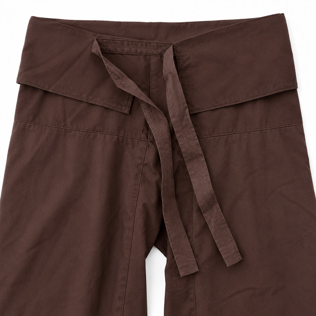 Thai-Fischerhose in 3/4-Länge – Wickelhose in mehreren Farben